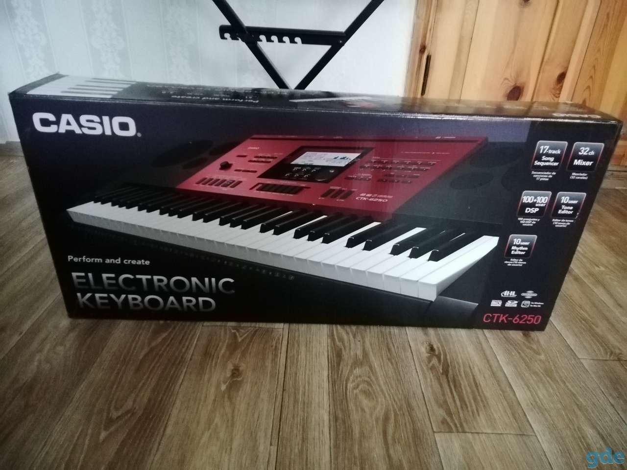 СИНТЕЗАТОР CASIO CTK -6250, фотография 1