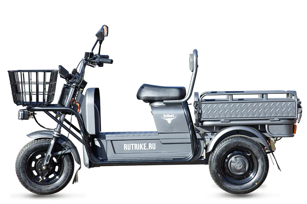 Грузовой электротрицикл rutrike баркас 740 60v1000w, фотография 9