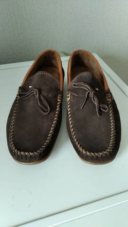 Муж. мокасины из натур. замши США 40-40,5 р-р, фотография 1