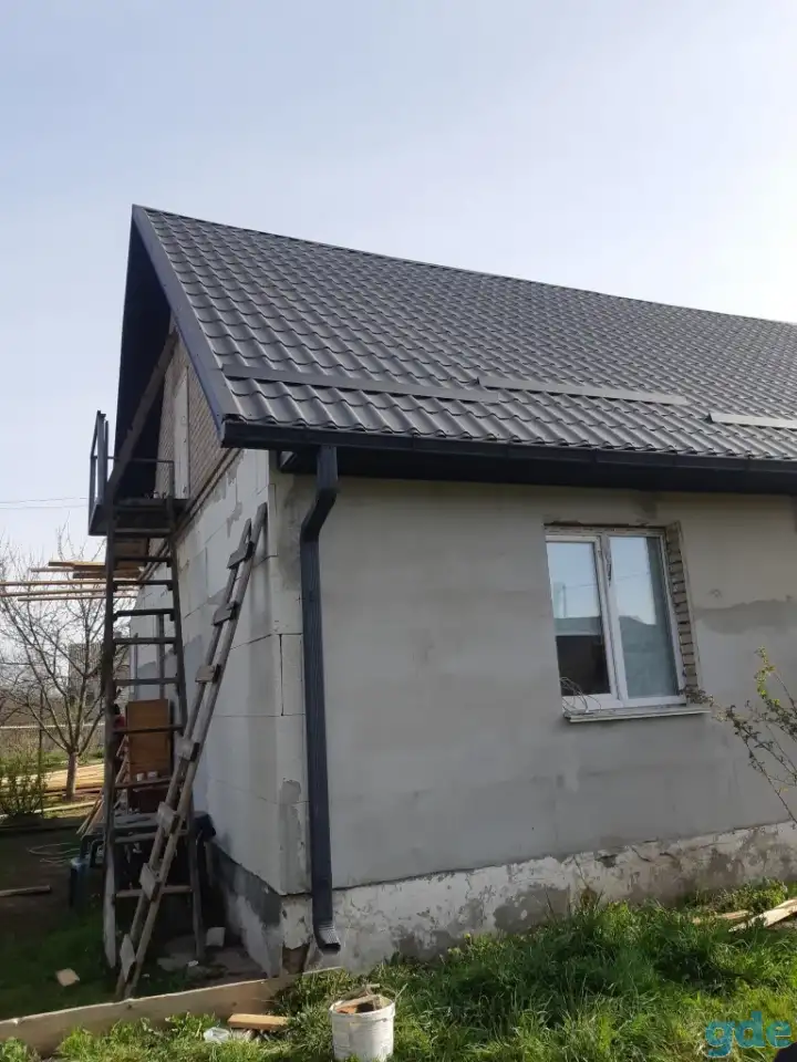 Кровельные работы любой сложности обшивка домов сайдингом, фотография 12