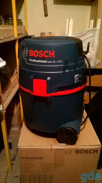 продам пылесос bosch gas 20l sfc новый, фотография 1