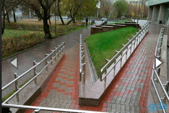 Перила из нержавеющей стали, фотография 2
