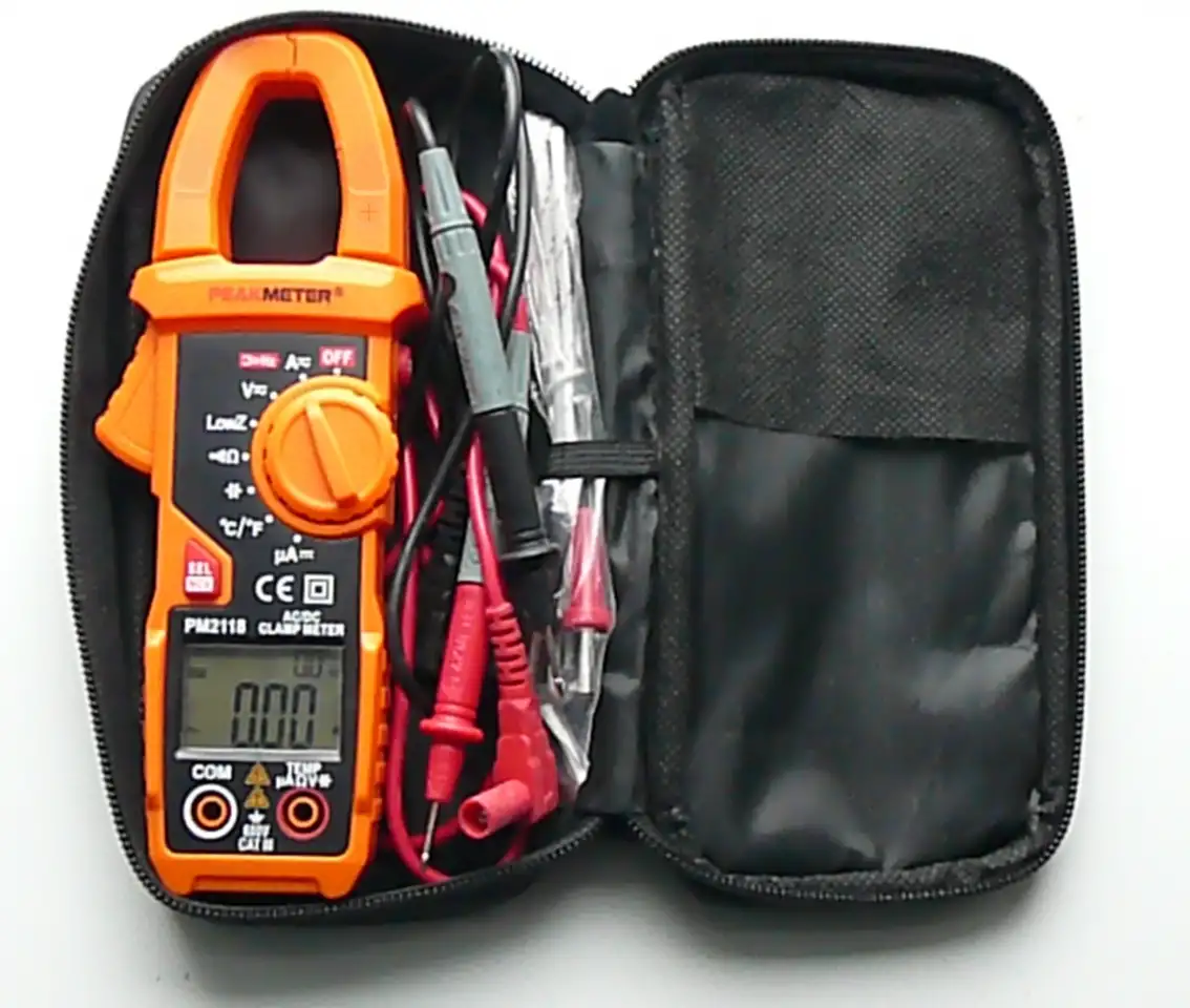 Токовые клещи Peakmeter PM2118, фотография 6