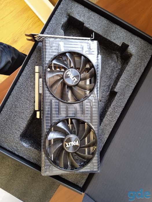 Видеокарта Palit GeForce RTX 3060 Ti Dual OC 8G, фотография 1