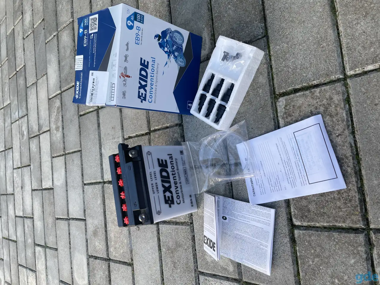 Аккумулятор EXIDE на гарантии, фотография 2