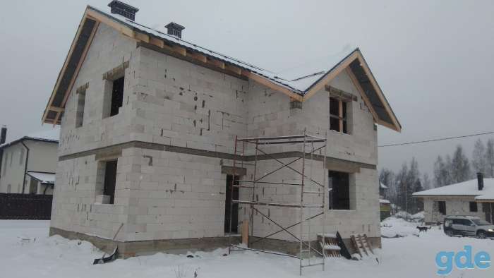 Продаётся строящийся двухэтажный дом 150 м.кв. по ул. Камышовой., фотография 1