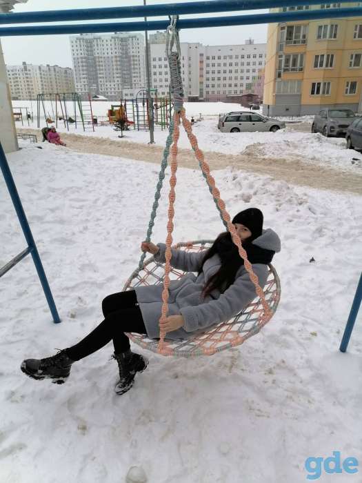Плетеное подвесное кресло-гамак, фотография 3