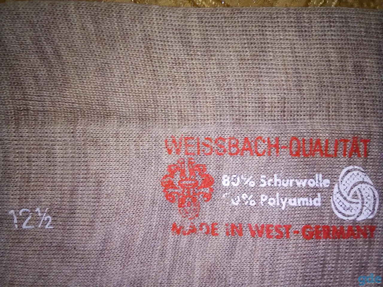 Шерстяные носки WEISSBACH 12,5 Германия, фотография 2