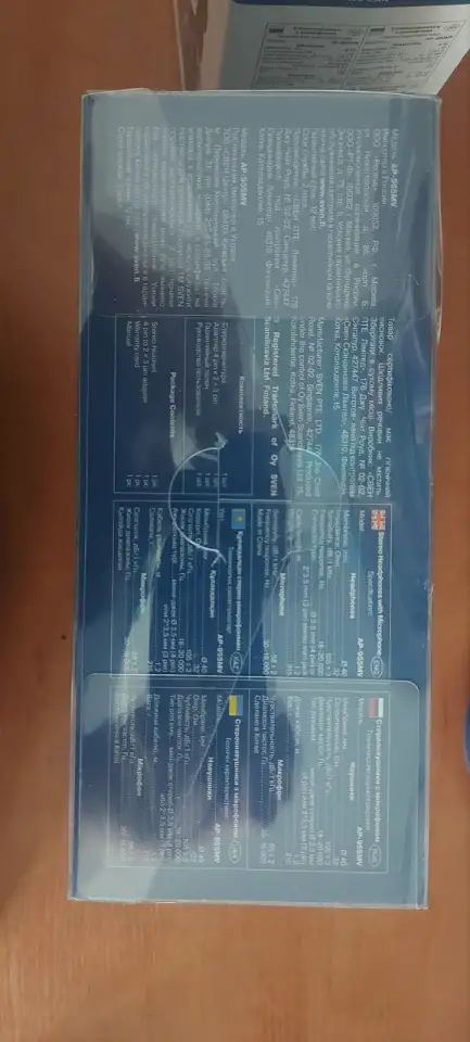 Лот Наушники Sven AP-860MV  AP-955MV новые, фотография 7