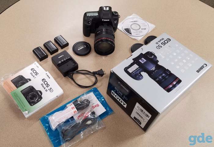 Canon EOS 5D Mark III DSLR камеры с объективом мм, фотография 4