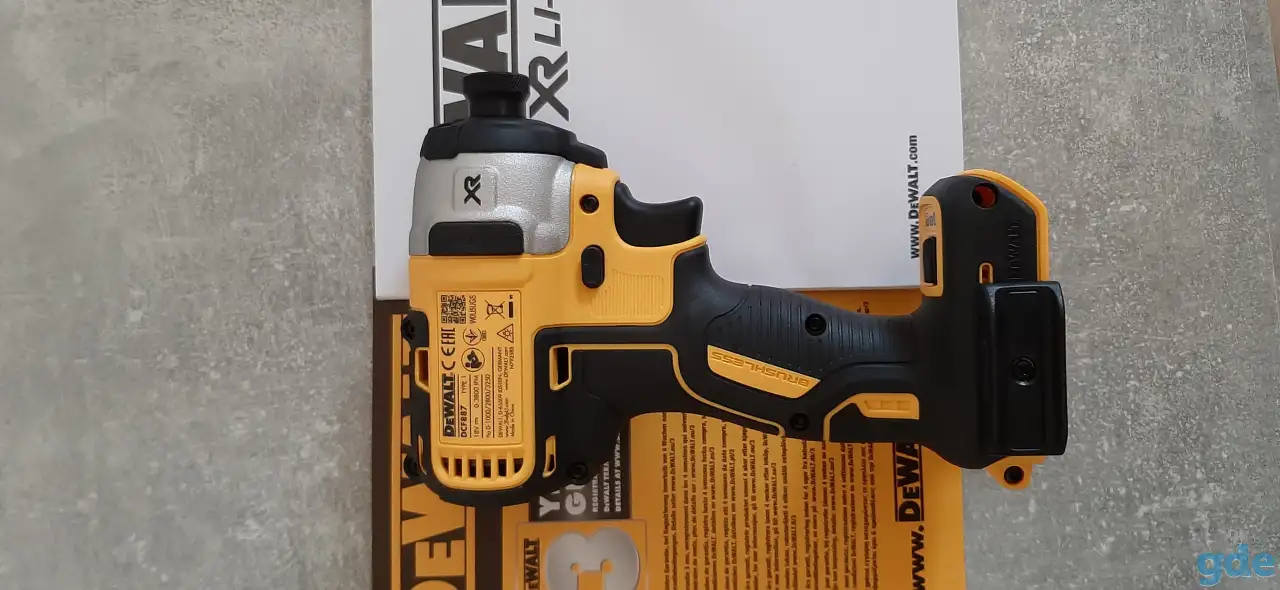 Импакт Dewalt Dcf887, фотография 1