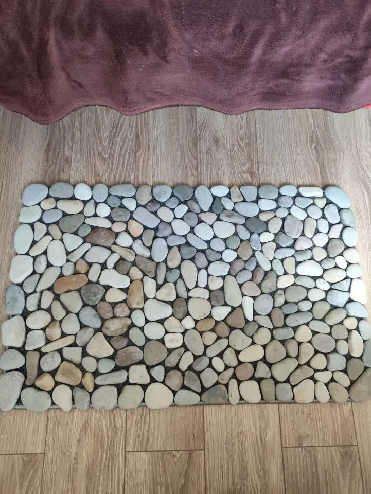 Коврик из натуральной черноморской гальки, фотография 6
