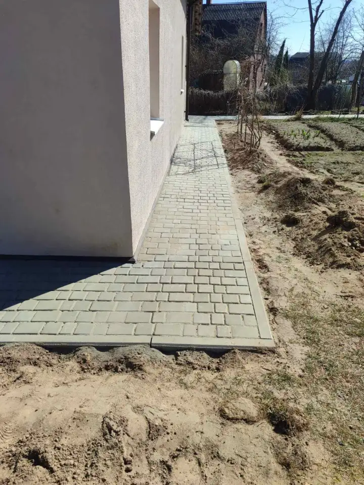 Укладка тротуарной плитки, фотография 4