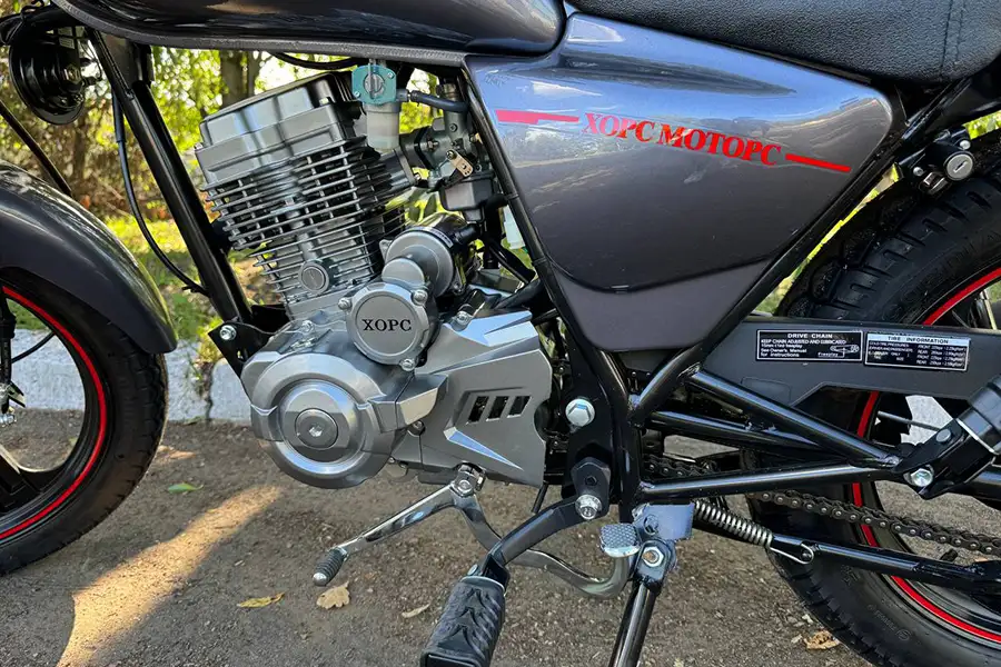 Мотоцикл Хорс Z 150 серый 150 см3, фотография 8
