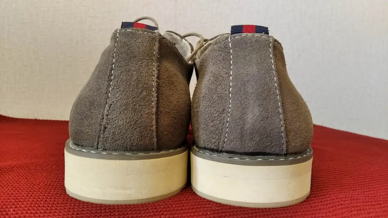 Муж. туфли из натур. замши 43-43,5 р-р, фотография 7