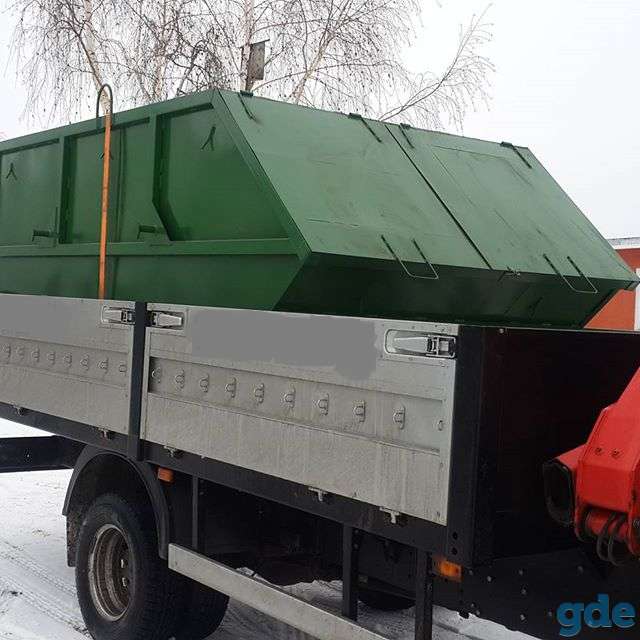 бункер-накопитель 8-12 м3 для крупногабаритного и строительного мусора, фотография 2