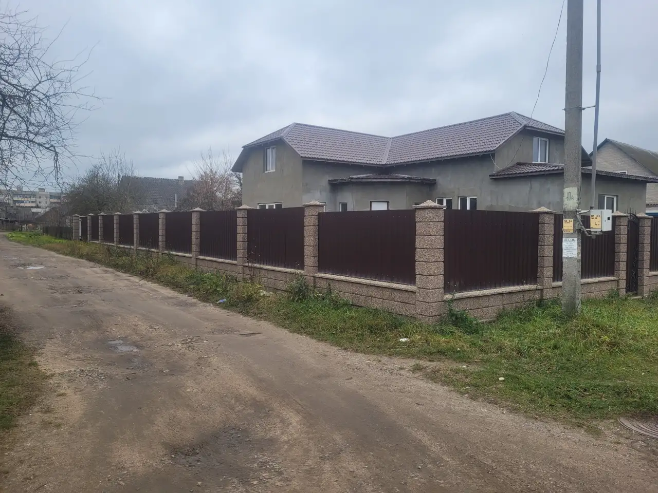 Блоки для забора Мытый бетон, фотография 9