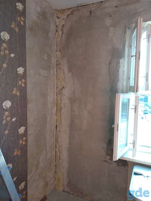 Утепление вертикальных узлов сопряжения стеновых панелей изнутри, фотография 2