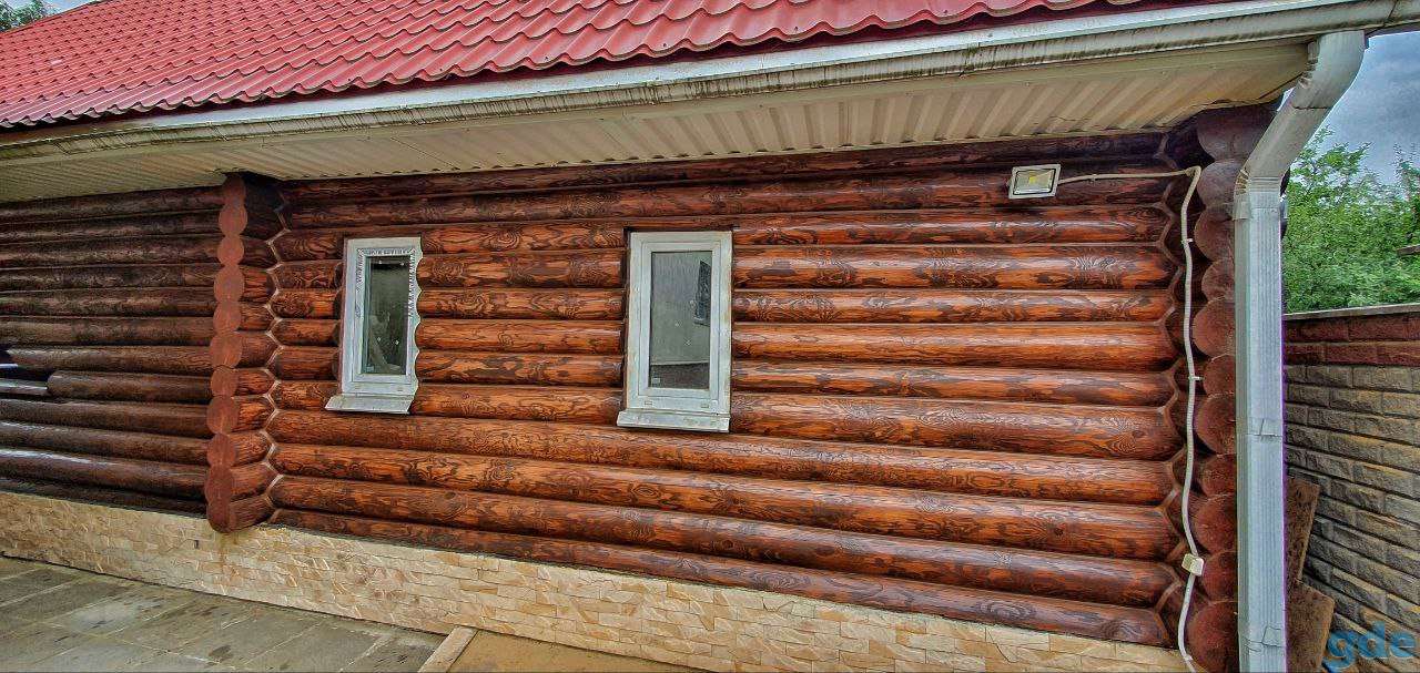 Шлифовка срубов, фотография 7