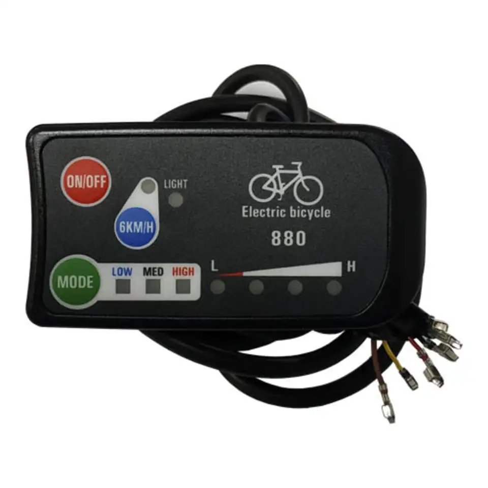 Компьютер для велосипеда kt-led880 36v, фотография 1