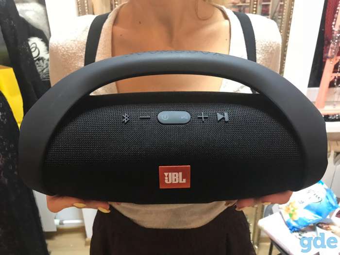 Колонка jbl boombox (черная), фотография 2