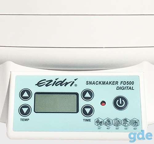 Сушилка для фруктов и овощей EZIDRI Snackmaker FD500 Digital, фотография 4