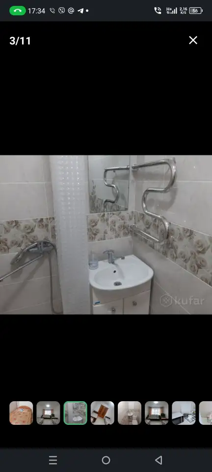 Квартира на сутки и более, ул. Козлова д.11а, фотография 6