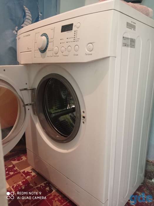 Стиральная машина  LG WD80180N, 1, срочно, серебрянка, фотография 3