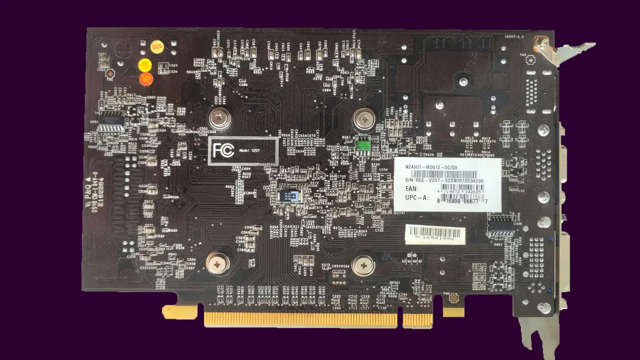 Видеокарта MSI GeForce GT 240 128 bit DVI HDMI HDC, фотография 2