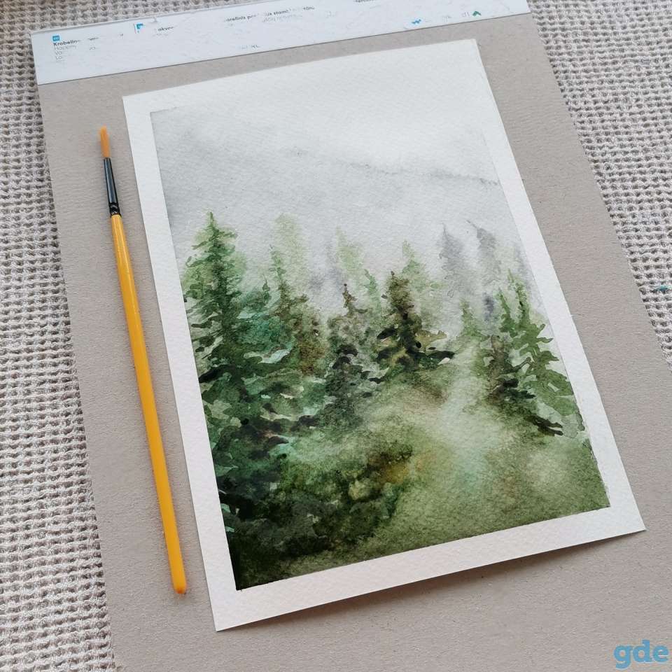 АКВАРЕЛЬНЫЕ КАРТИНЫ, фотография 8