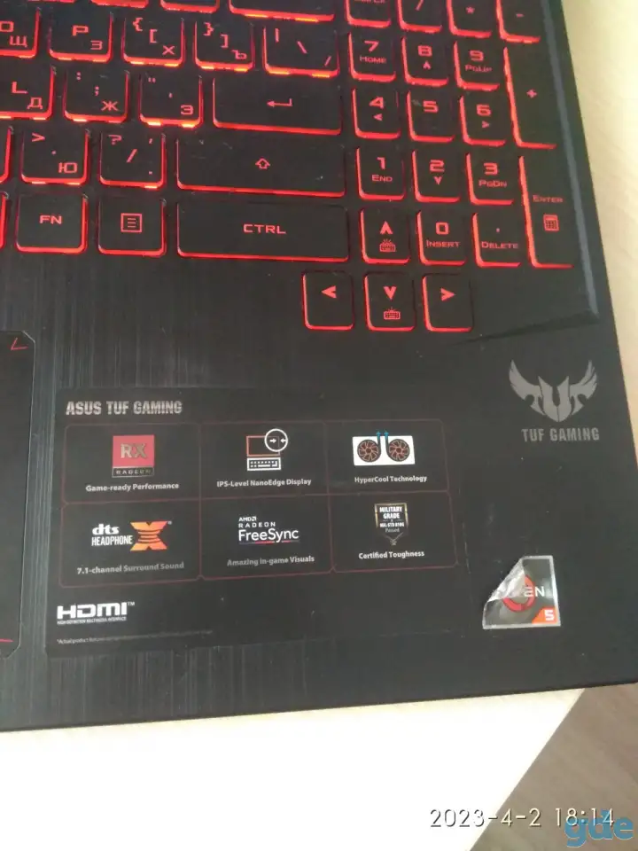 Продам ноутбук(игравой) Asus FX 50504-BQ178, фотография 5
