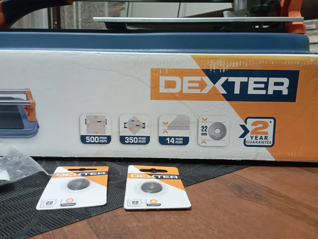 Новый плиткорез DEXTER 500mm, фотография 3