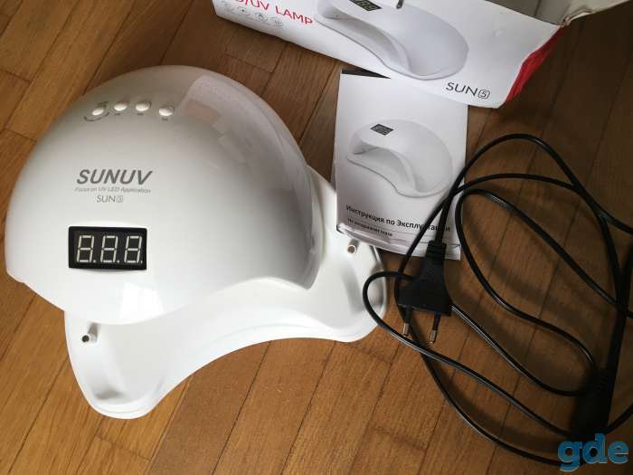 Лампа для маникюра led/uv, фотография 2