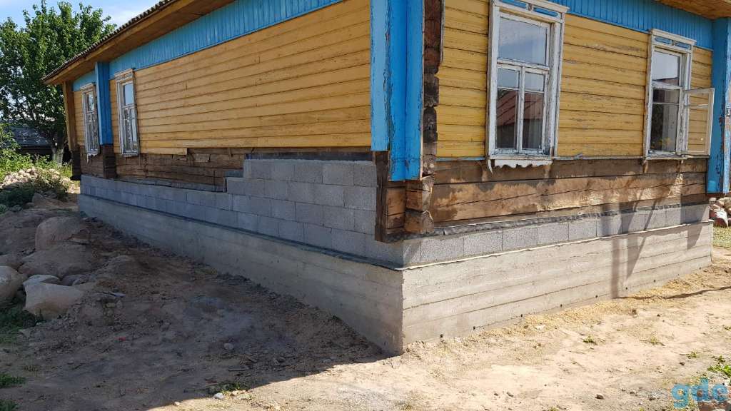 Замена гнилых брёвен дома, фотография 3