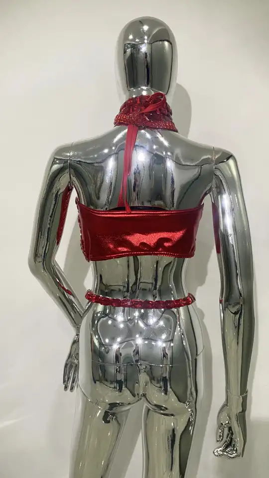 топ со стразами темный, фотография 5