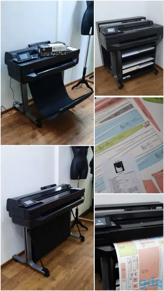 Принтер / Плоттер цветной HP Designjet T520 24 / 36, фотография 1