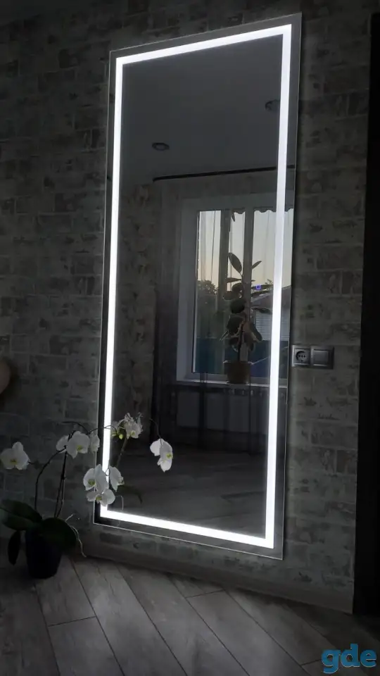 Стильные зеркала с LED подсветкой от производителя, фотография 5