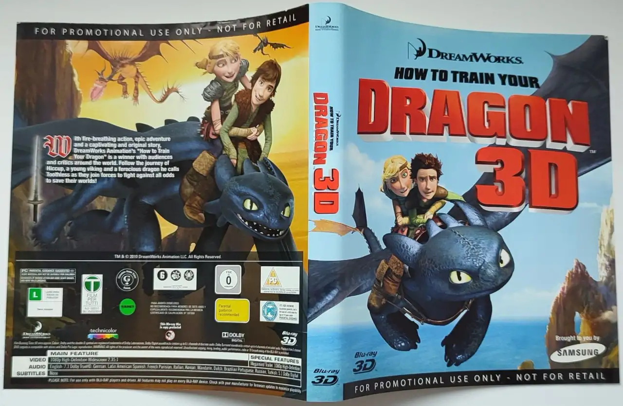 Как приручить дракона 3D (Blu-ray Disk), фотография 7