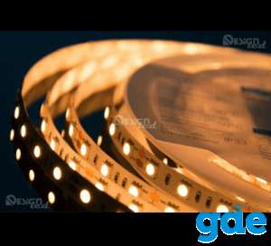 Открытая светодиодная лента SMD5050 60led/m 12V/24V Warm White LUX, фотография 1