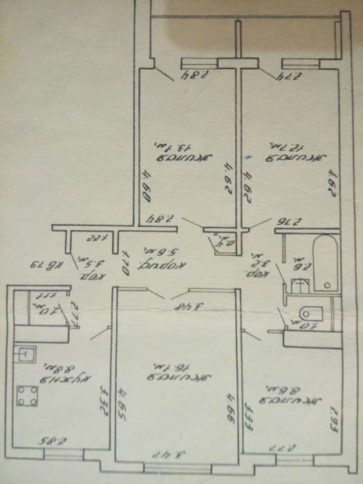 Продам 4-х комнатную квартиру, ул.Лещинского 5-79, фотография 4