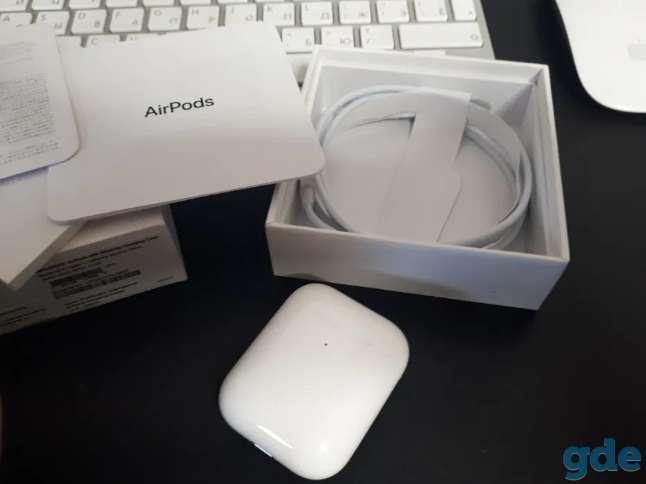 Наушники Airpods 2, фотография 1