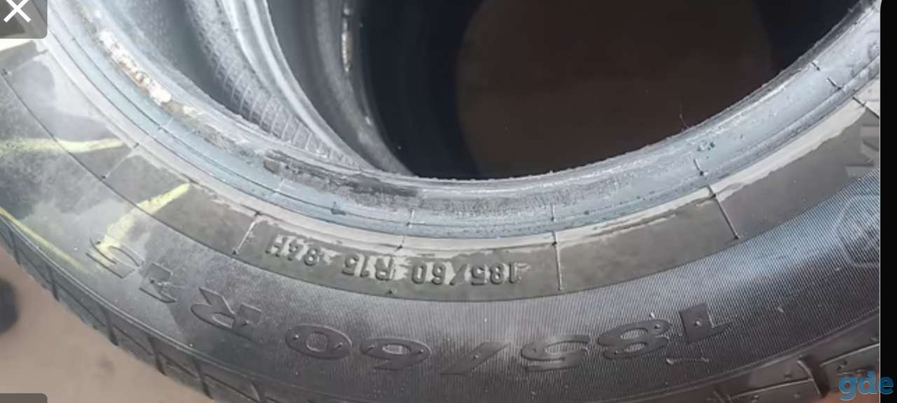 Продам шины б/у  4 шт 185/60/15, фотография 2