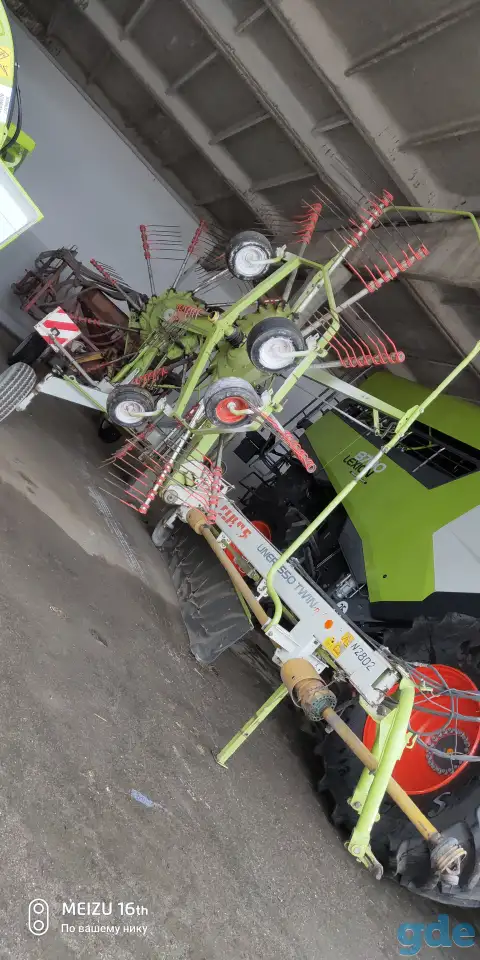 Грабли-ворошилки валкообразователь / Claas Liner 1550 Twin Profil, фотография 3