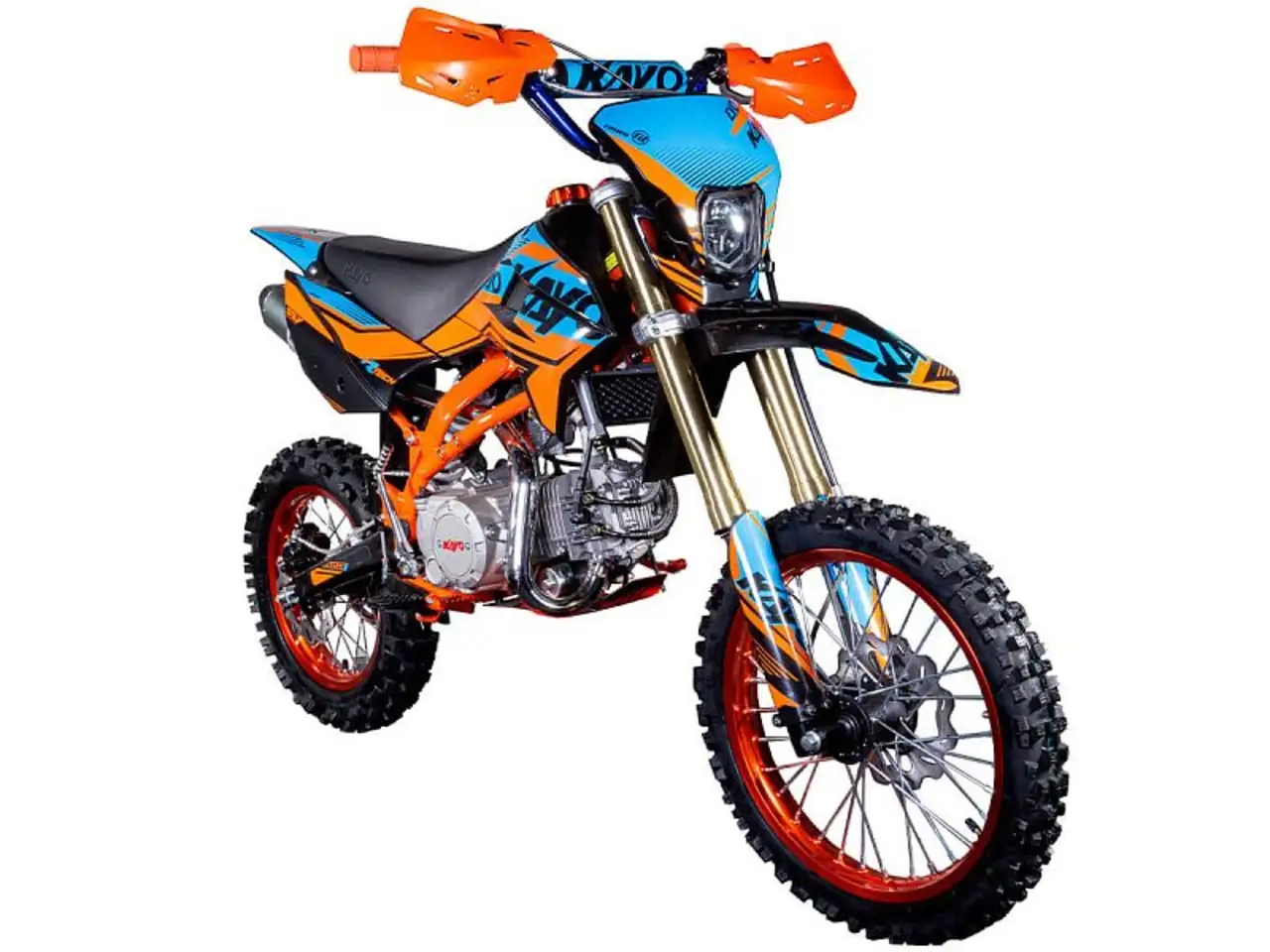 Питбайк kayo evolution yx140em 17/14 krz (механ. сцепл., эл. стартер 2022, фотография 3