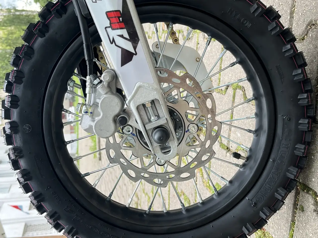 Кроссовый мотоцикл apollo rfz racing 125 em, фотография 9