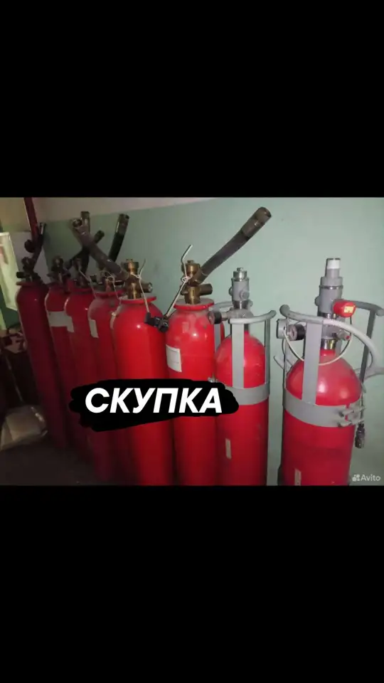 Вывоз баллонов пожаротушения хладон фреон, фотография 3