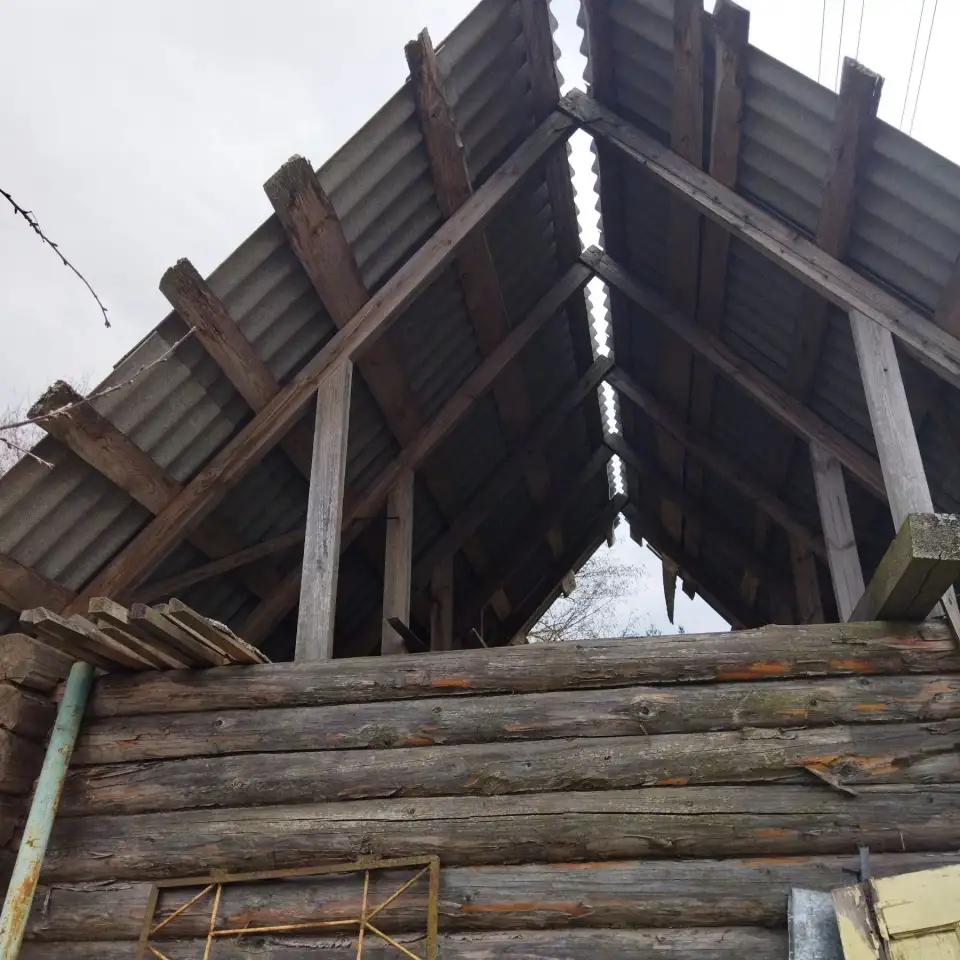 Продам сруб 4х5, Поставский район, д.Старый Двор, фотография 3