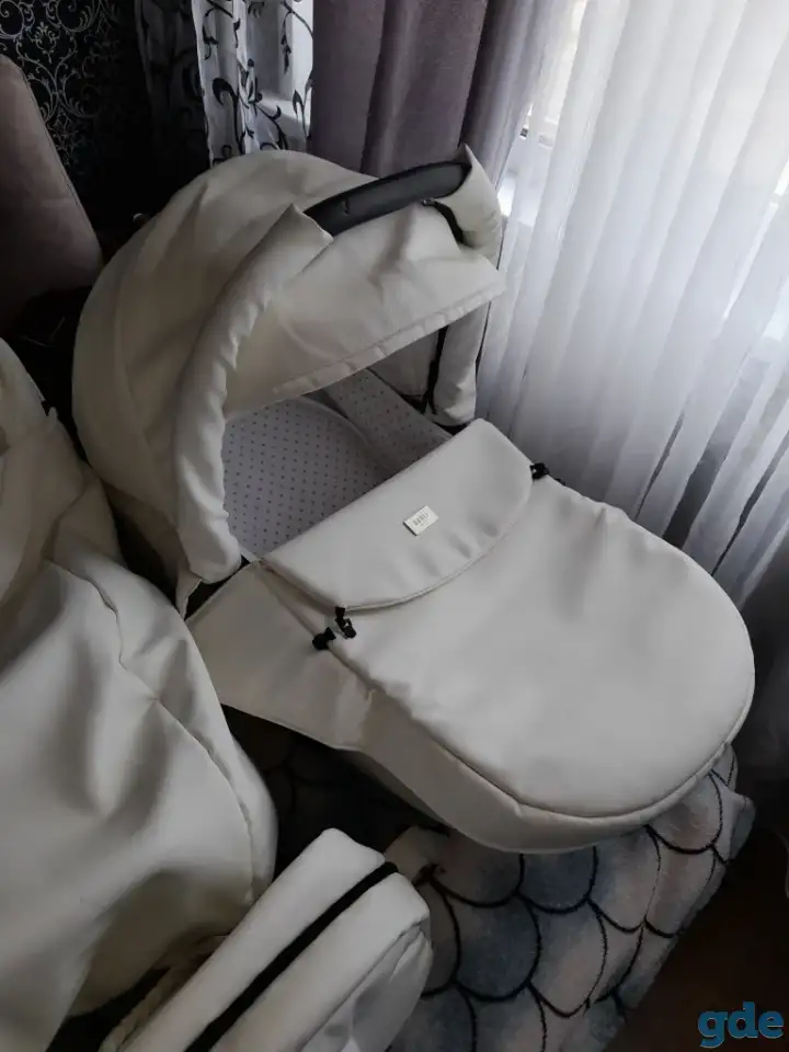 Продам коляску из экокожи Carmello 2в1, фотография 8