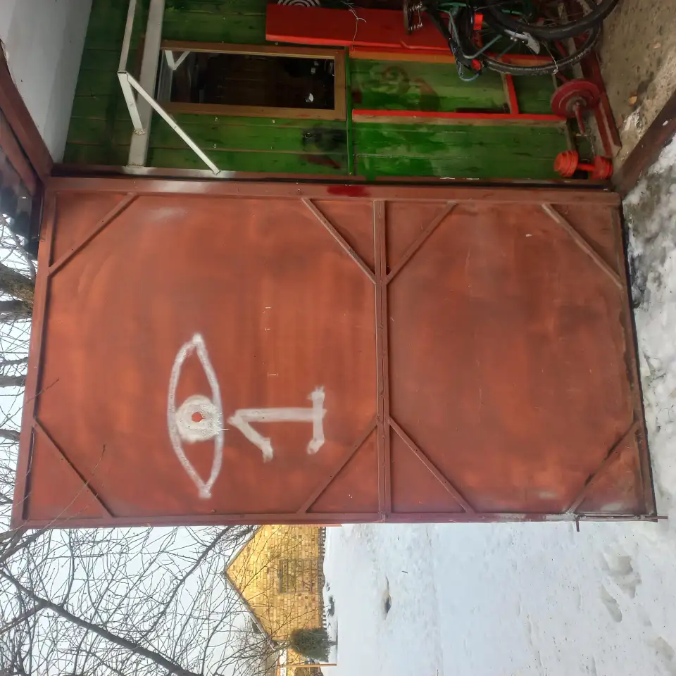 Продам ворота в связи с разбором гаража, фотография 3