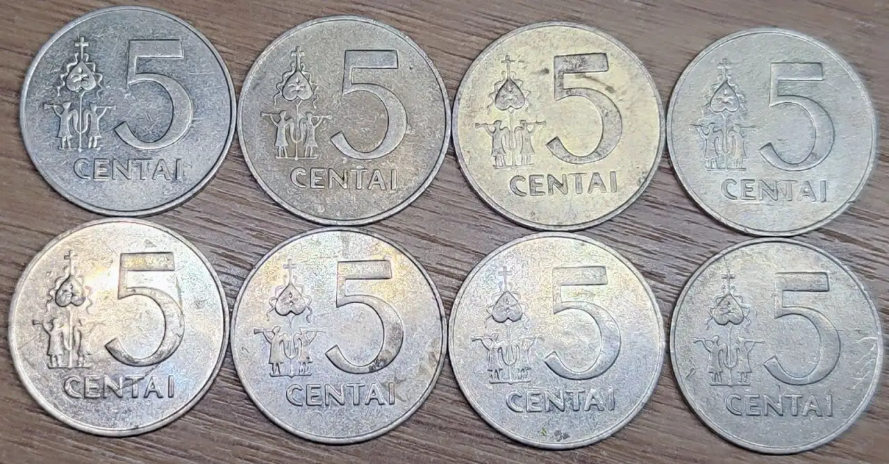 1, 2, 5 центов 1991 (Centai) Литва, фотография 7